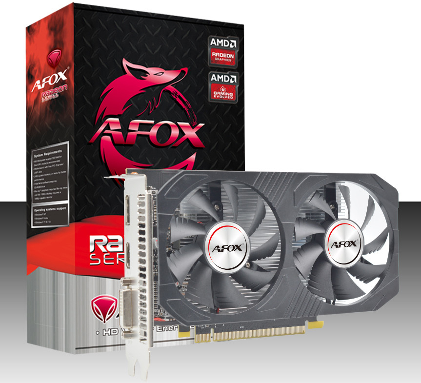 AFOX Radeon RX 550 4GB GDDR5 AFRX550-4096D5H4-V6