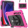 Vsetkonamobil 102889 SOLID 360 Odolný obal pre Samsung Galaxy Tab S9 / Tab S9 FE / Tab S10 FE / S10 Lite ružový