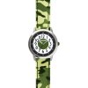 Svietiace zelené chlapčenské hodinky CLOCKKODIEL ARMY s maskáčovým vzorom CWB0031 Svietiace zelené chlapčenské hodinky CLOCKKODIEL ARMY s maskáčovým vzorom CWB0031