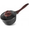 Rajnica MagicHome Black Marble Line, so sklenenou pokrievkou, 16 cm Rajnica MagicHome Black Marble Line, so sklenenou pokrievkou, 16 cm