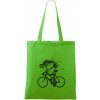 Cyklo kostra - Taška bavlnená - 42 x 38 cm ( Apple Green ) Cyklo kostra - Taška bavlnená - 42 x 38 cm ( Apple Green )