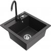 MEXEN/S MEXEN/S - Vito granitový drez vrátane batérie Telma, čierna kropenatá 6503-76-670200-70 MEXEN/S MEXEN/S - Vito granitový drez vrátane batérie Telma, čierna kropenatá 6503-76-670200-70