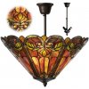 Závesné svietidlo Tiffany s nastaviteľnou nohou Ø40 FIRE Závesné svietidlo Tiffany s nastaviteľnou nohou Ø40 FIRE