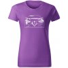 T-ričko Alfa Romeo Giulia 952 dámske tričko Farba trička: Fialová, Farba potlače: Biela, Veľkosť: L T-ričko Alfa Romeo Giulia 952 dámske tričko Farba trička: Fialová, Farba potlače: Biela, Veľkosť: L