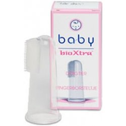 BioXtra Baby prsťáček průhledný zubní kartáček (5425005120075)