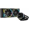 DEEPCOOL Vodní chladič LM240, ARGB, 2x 120mm, AM5, LGA1851, černá R-LM240-BKDMMC-1 DEEPCOOL Vodní chladič LM240, ARGB, 2x 120mm, AM5, LGA1851, černá R-LM240-BKDMMC-1