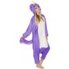 Fialový KIGURUMI overal s motívom jednorožca veľkosť S Fialový KIGURUMI overal s motívom jednorožca veľkosť S