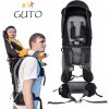 Turistický nosič Guto sivý so slnečnou clonou na chrbát Turistický nosič Guto sivý so slnečnou clonou na chrbát