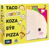 Albi Taco, plyšák, koza, sýr, pizza Albi Taco, plyšák, koza, sýr, pizza