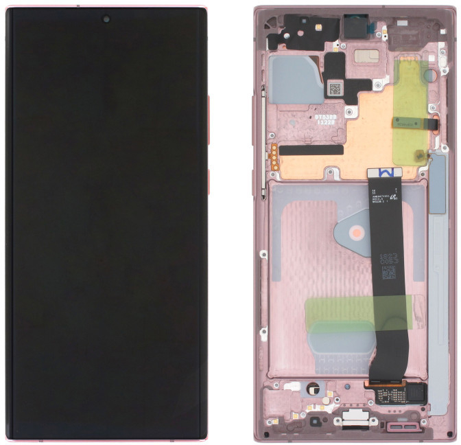 LCD Displej + Dotykové sklo + Rám Samsung Galaxy Note 20 Ultra - originál