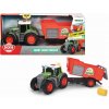 DICKIE Farm Traktor Fendt s prívesom 26cm Balík sena DICKIE Farm Traktor Fendt s prívesom 26cm Balík sena