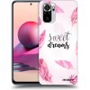Picasee silikónový čierny obal pre Xiaomi Redmi Note 10S - Sladké sny Picasee silikónový čierny obal pre Xiaomi Redmi Note 10S - Sladké sny