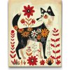Vymalujsisam.sk Maľovanie podľa čísiel - Severské ľudové umenie - Líška Veľkosť: 40x50cm, Rám: Bez rámu, iba zrolované plátno Vymalujsisam.sk Maľovanie podľa čísiel - Severské ľudové umenie - Líška Veľkosť: 40x50cm, Rám: Bez rámu, iba zrolované plátno