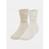 Under Armour Unisex ponožky Sportswear Ctn Scrunch Crew (2 páry) Hnedá SM Under Armour Unisex ponožky Sportswear Ctn Scrunch Crew (2 páry) Hnedá SM