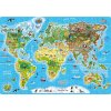 POPULAR Puzzle Mapa světa v angličtině 160 dílků POPULAR Puzzle Mapa světa v angličtině 160 dílků