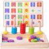 Montessori Drevená hra počítanie
