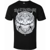 Tričko metal ROCK OFF Iron Maiden Samurai Graphic Čierna Tričko metal ROCK OFF Iron Maiden Samurai Graphic Čierna