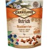 CARNILOVE Dog Crunchy Snack Ostrich with Blackberries with fresh meat 200 g CARNILOVE Dog Crunchy Snack Ostrich with Blackberries with fresh meat 200 g