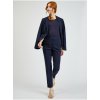 ORSAY Tmavomodré dámske slim fit nohavice 38 ORSAY Tmavomodré dámske slim fit nohavice 38
