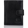 PAOLO PERUZZI Pánska kožená peňaženka RFID | čierna T-14-BL