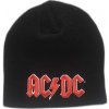Čapica AC/DC - Red 3D Logo, Unisex,Čierna,Univerzálna Čapica AC/DC - Red 3D Logo, Unisex,Čierna,Univerzálna
