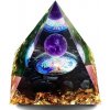 Orgonitová pyramída - Posvätný strom života - čierny Orgonitová pyramída - Posvätný strom života - čierny