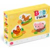 DODO Baby puzzle Zvieratká z farmy 3v1 (2,3,4 dielikov) DODO Baby puzzle Zvieratká z farmy 3v1 (2,3,4 dielikov)
