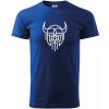 Viking logo - Klasické pánske tričko vyššej gramáže - XS ( Kráľovská modrá ) Viking logo - Klasické pánske tričko vyššej gramáže - XS ( Kráľovská modrá )