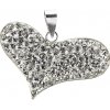 Šperky Nina - Strieborný prívesok 925/1000 - pri ag kam H 145 (Strieborný prívesok 925/1000 ( srdce Swarovski komponent 0788)) Šperky Nina - Strieborný prívesok 925/1000 - pri ag kam H 145 (Strieborný prívesok 925/1000 ( srdce Swarovski komponent 0788))