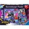 RAVENSBURGER Batwheels 3x49 dielov