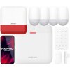 AX PRO Bezdrôtová alarmová sada, 4x PIR detektor pohybu, siréna, WiFi, GPRS - Hikvision AX PRO Bezdrôtová alarmová sada, 4x PIR detektor pohybu, siréna, WiFi, GPRS - Hikvision
