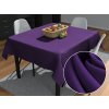 Biante Dekoračný štvorcový obrus Rongo RG-082 Tmavo fialový 120x120 cm Biante Dekoračný štvorcový obrus Rongo RG-082 Tmavo fialový 120x120 cm