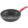 TESCOMA WOK MANICO ROSSO 28 CM TESCOMA WOK MANICO ROSSO 28 CM