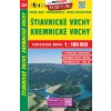 Štiavnické vrchy Kremnické vrchy turistická mapa 1:100 000