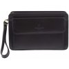 Čierne luxusné pánske kožené etue 110482 čierna Čierne luxusné pánske kožené etue 110482 čierna