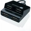 CONNECT IT USB hub 4 porty STEP - černý CONNECT IT USB hub 4 porty STEP - černý