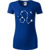 Súhvezdie - Leo - Lev - Dámske tričko z organickej bavlny Origin (GOTS) - XL ( Kráľovská modrá ) Súhvezdie - Leo - Lev - Dámske tričko z organickej bavlny Origin (GOTS) - XL ( Kráľovská modrá )