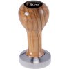 Buna café tamper, oliva, lak, TP, 51 mm, nerez mat, plochý Buna café tamper, oliva, lak, TP, 51 mm, nerez mat, plochý