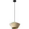 Osram - Zavesený luster na lanku DECOR STRIPES 1xE27/10W/230V, priemer 30,5 cm, béžový 4058075847941 + záruka 3 roky zadarmo Osram - Zavesený luster na lanku DECOR STRIPES 1xE27/10W/230V, priemer 30,5 cm, béžový 4058075847941 + záruka 3 roky zadarmo