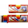 Koh-i-Noor pastelky 12 ks – trojhranné silné, ergonomické Koh-i-Noor pastelky 12 ks – trojhranné silné, ergonomické