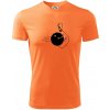 Koule vs kolka - Pánske tričko Fantasy športové - 2XL ( Neon mandarine ) Koule vs kolka - Pánske tričko Fantasy športové - 2XL ( Neon mandarine )