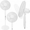 Stojanový ventilátor 5 lopatkový - biely 45 W Stojanový ventilátor 5 lopatkový - biely 45 W