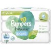 PAMPERS Harmonie Aqua vlhčené obrúsky Plastic Free 3× 48 ks PAMPERS Harmonie Aqua vlhčené obrúsky Plastic Free 3× 48 ks
