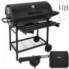 Kaminer 27315 Záhradný gril na drevené uhlie s kolieskami, 108 x 67 x 96 cm, teplomer Kaminer 27315 Záhradný gril na drevené uhlie s kolieskami, 108 x 67 x 96 cm, teplomer