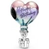 Prívesok PANDORA Balón Šťastné narodeniny s darčekom 791501C01 Prívesok PANDORA Balón Šťastné narodeniny s darčekom 791501C01