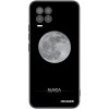 Picasee silikónový čierny obal pre Realme 8 Pro - Moon Minimal Picasee silikónový čierny obal pre Realme 8 Pro - Moon Minimal
