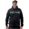 Sportex rybárska mikina s kapucňou čierna Sportex rybárska mikina s kapucňou čierna