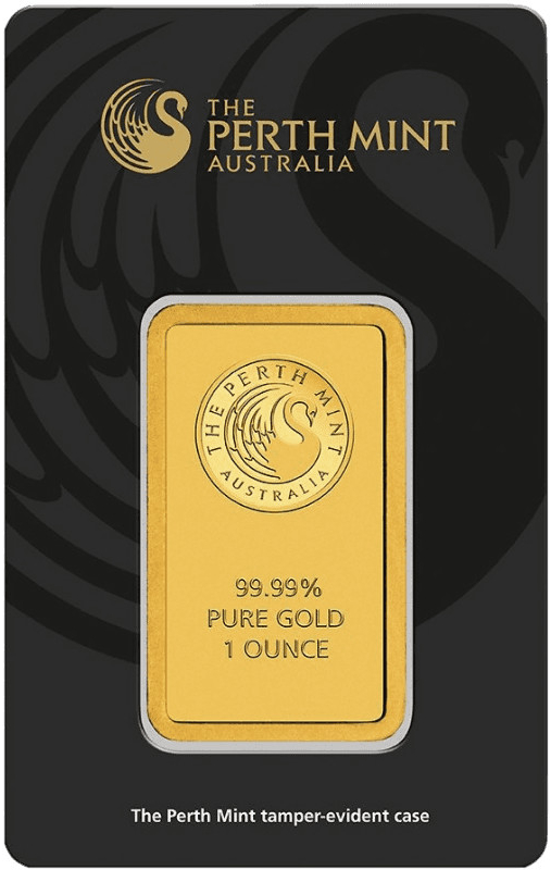 The The Perth Mint Austrália Zlatá tehlička 1 oz