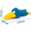 NOBLEZA Tucan - latexová pískacia hračka pre psov Modrá NOBLEZA Tucan - latexová pískacia hračka pre psov Modrá