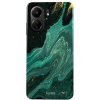 TopQ Zadný pevný kryt Aurix na Xiaomi Redmi 13C Green Lagoon